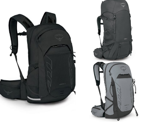 Osprey Backpacks cover photo collage