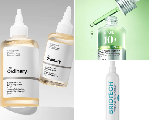 Transforming your skin doesn’t have to be difficult… just try these!!💕 cover photo collage