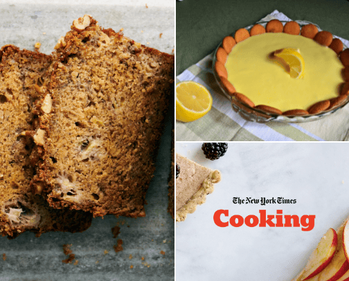 Bread recepies cover photo collage