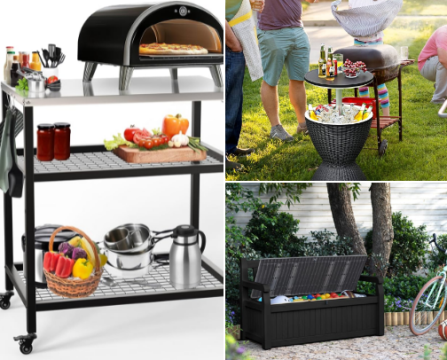 BBQ Storage Ideas for Summer cover photo collage