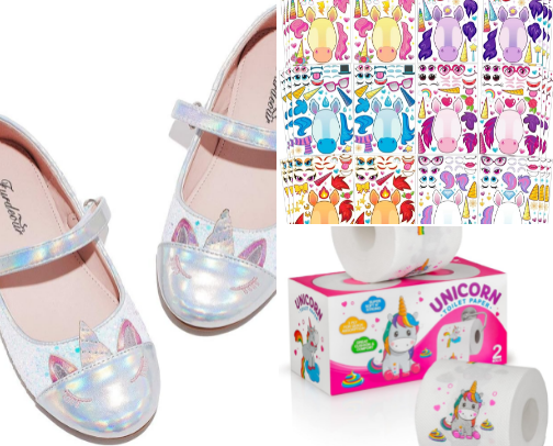 Everything you need for a Unicorn Party cover photo collage