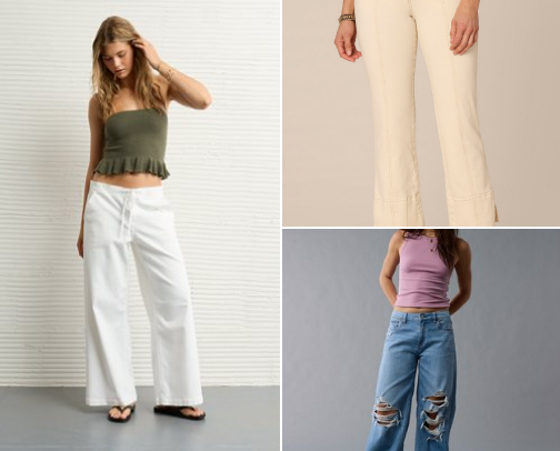Jeans to live in cover photo collage