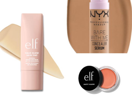 My Natural Makeup Faves cover photo collage