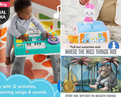 Birthday Gifts for One Year Olds cover photo collage