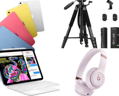 electronics cover photo collage