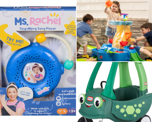 Kid toys cover photo collage
