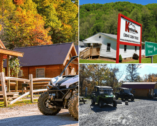 West Virginia Top ATV Resorts cover photo collage
