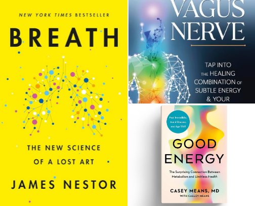 Books to Grow your Mind Expand your Energy and Transform you Life cover photo collage