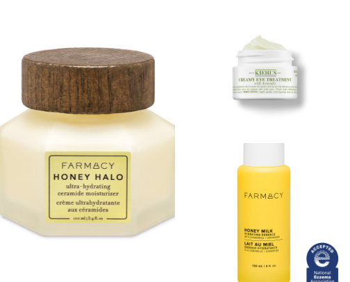 Sensitive Dry Skin Holy Grails cover photo collage