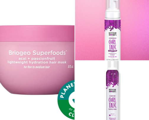 His Curly Hair Cabinet cover photo collage