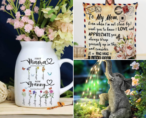Mothers Day Gift Ideas cover photo collage