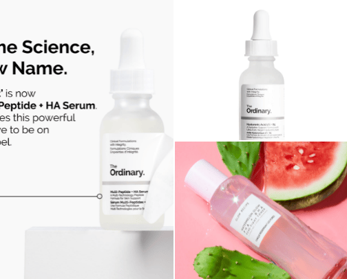 Skin Care cover photo collage
