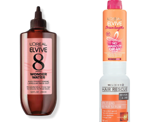 My go to hair products cover photo collage