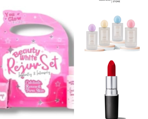 My favorite beauty recs cover photo collage