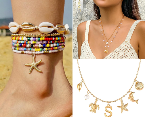Beachy Jewelry cover photo collage