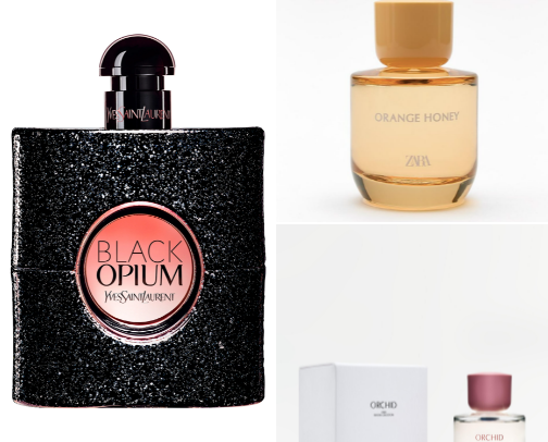 simple, fresh&flowery fragrances cover photo collage