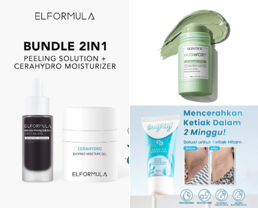 Skincare Time cover photo collage