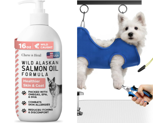 Dog stuff cover photo collage