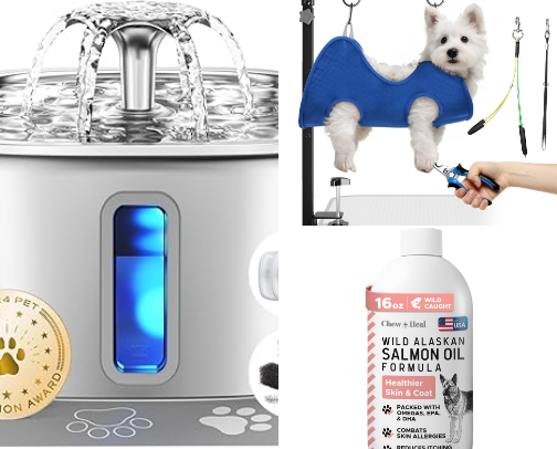 Dog stuff cover photo collage