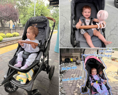 equipment to go out with your baby cover photo collage