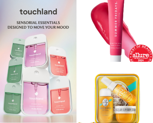 Purse essentials cover photo collage