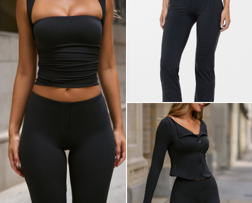 Sophisticated Gymwear cover photo collage