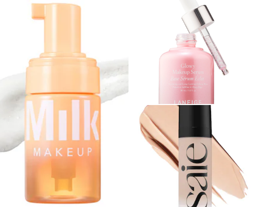 scandi girl makeup🤎🧸☕️ cover photo collage