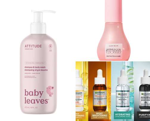 Skincare cover photo collage