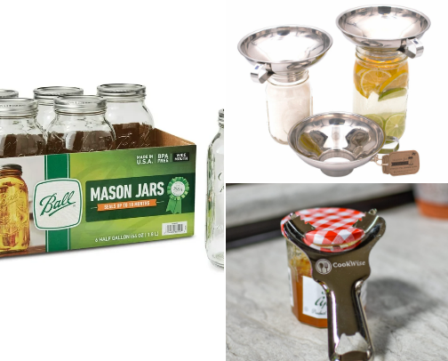 Canning and preserving cover photo collage
