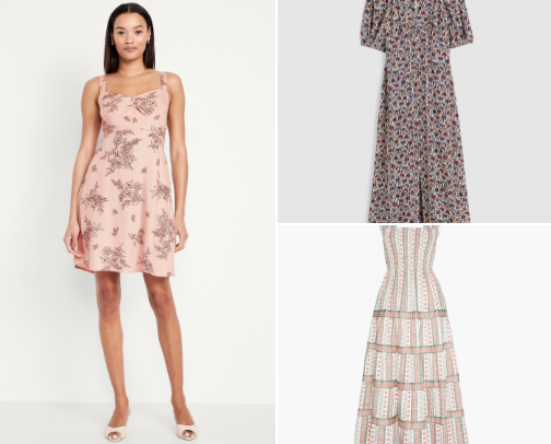 all things dresses🤍 cover photo collage