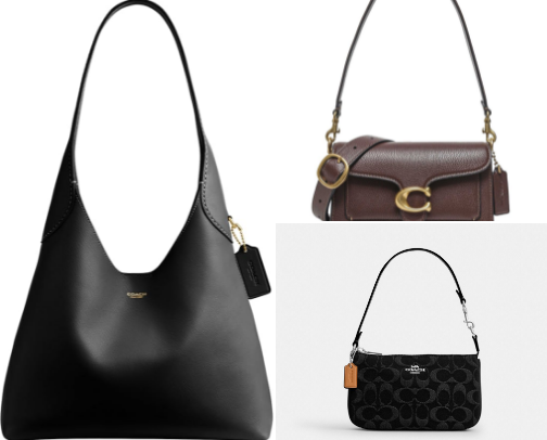 Everyday coach bags cover photo collage