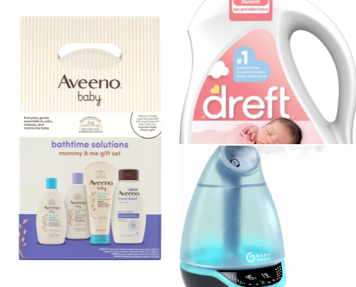 Items I used for my newborn cover photo collage