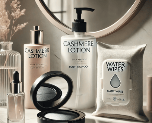 Beauty Products cover photo collage