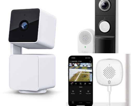 Peace of mind, one smart cam at a time! cover photo collage