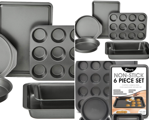 Top 10 Nonstick Bakeware Sets for Home cover photo collage