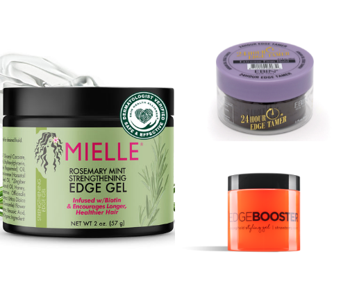 Best Products for Edges & Hairline Growth (Stronger, Fuller Edges & Baby Hair) cover photo collage