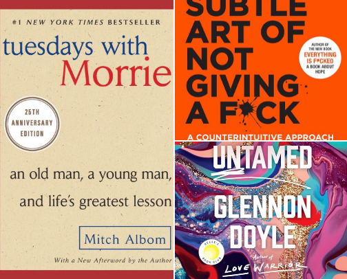 My favorite book recs cover photo collage