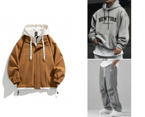 Interesting, cool and casual clothing combinations for men
💣 cover photo collage