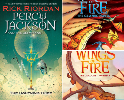 Book Series My 10-Year-Old Niece Can’t Put Down cover photo collage
