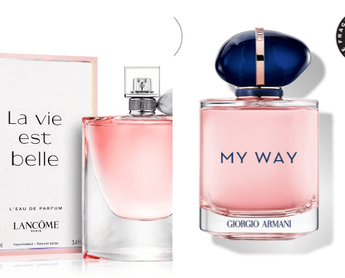 Perfume collection   cover photo collage
