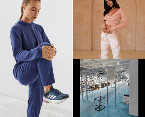 Women's clothing cover photo collage