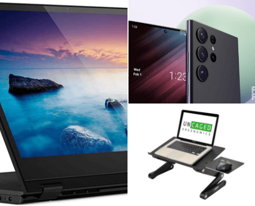 Technology cover photo collage
