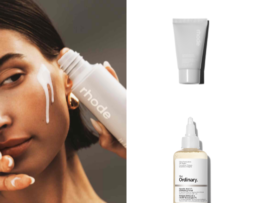 skincare cover photo collage