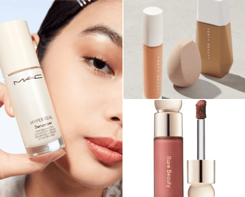 Makeup cover photo collage