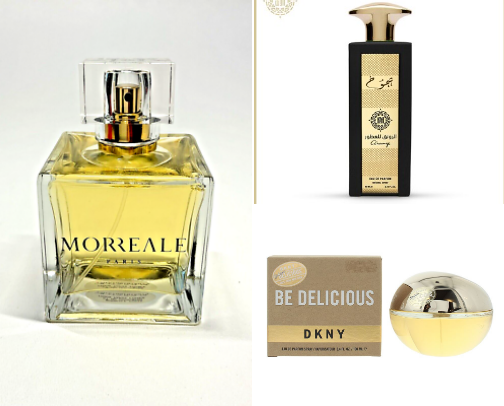"Discover the World’s Most Luxurious Scents – Where Fragrance Meets Fortune! cover photo collage