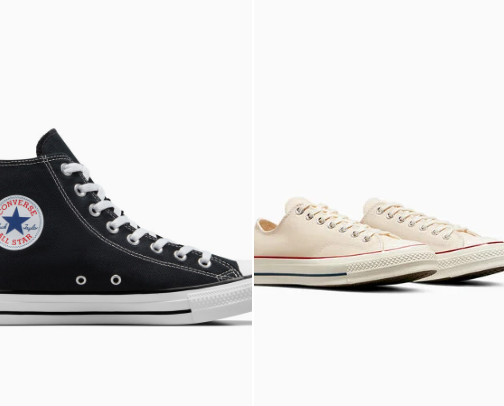 Converse shoes "Classic style, endless comfort" cover photo collage