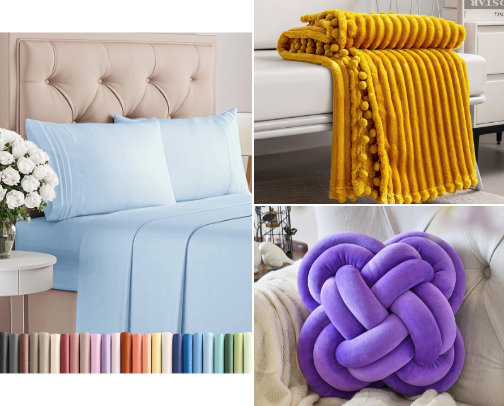 Cloud Nine Nights: Sophisticated Bedding Essentials cover photo collage