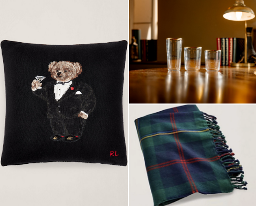 Ralph Lauren Inspired Christmas cover photo collage