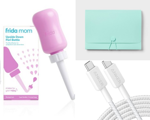 Mom’s Hospital Bag cover photo collage