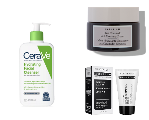 Best Skincare Products for Hormonal + Fungal Acne (Tried & Tested) cover photo collage